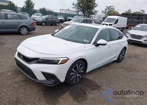 2024 Honda Civic Ex-L из США, поврежденный, VIN 19XFL1H74RE012309